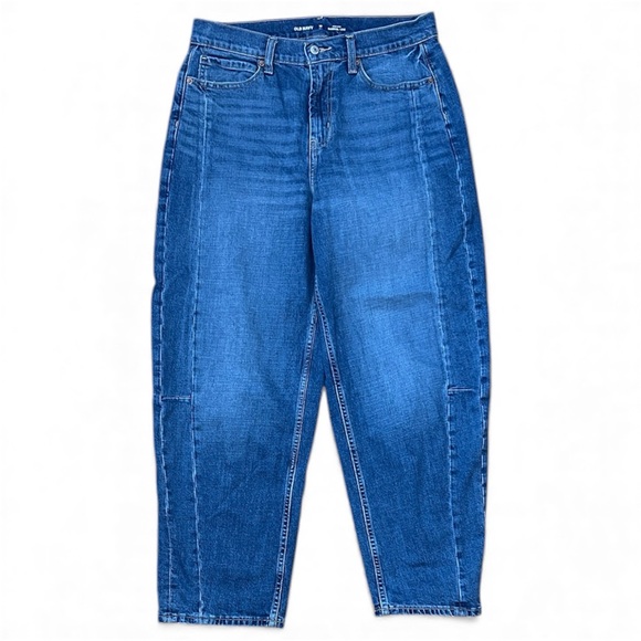 Old Navy Denim - Old Navy Barrel High Rise 10 tall